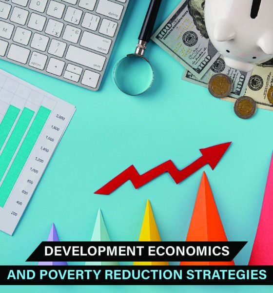 Key poverty reduction strategies in development economics, focusing on education, employment, and social protection policies.
