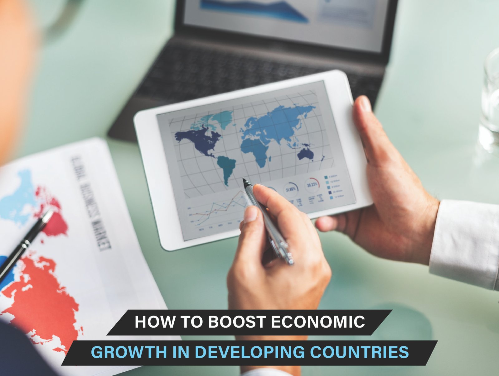Key strategies to boost economic growth in developing countries, focusing on education,, technology, and entrepreneurship.